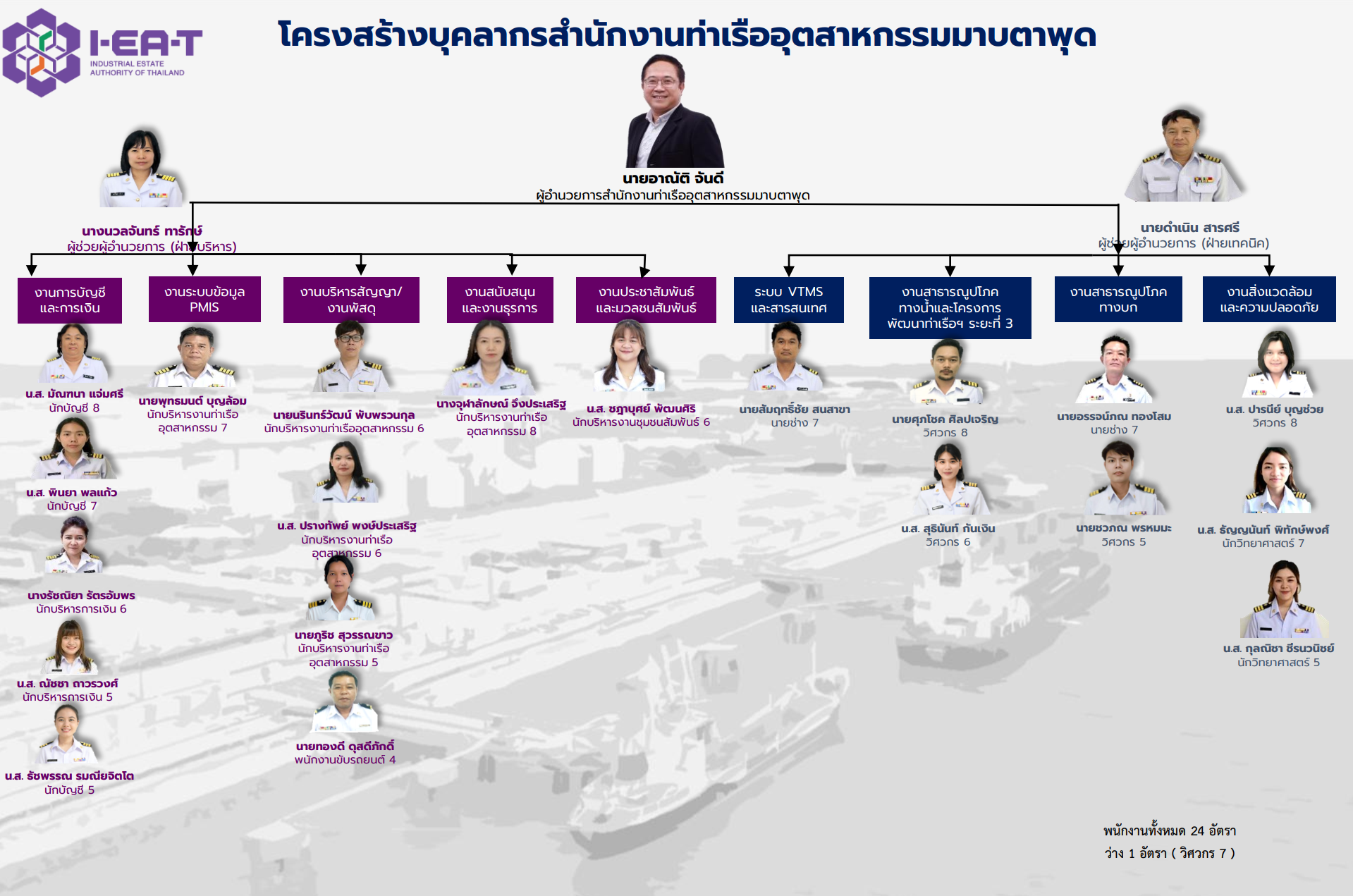 mtp organize chart