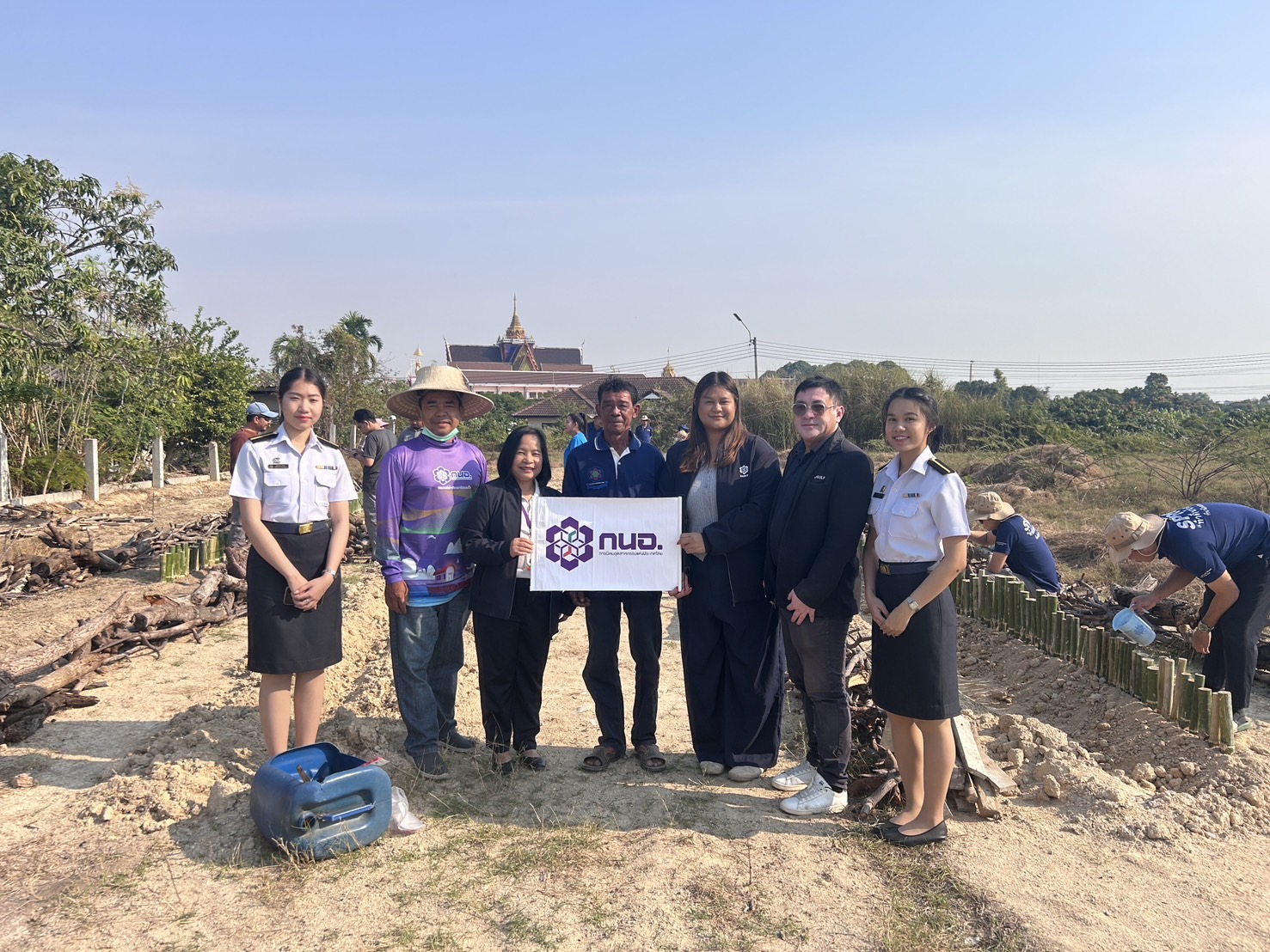 สทร.ร่วมสนับสนุนประเพณีทำบุญข้าวหลามวิสาหกิจชุมชนประมงเรือเล็กหาดสุชาดา