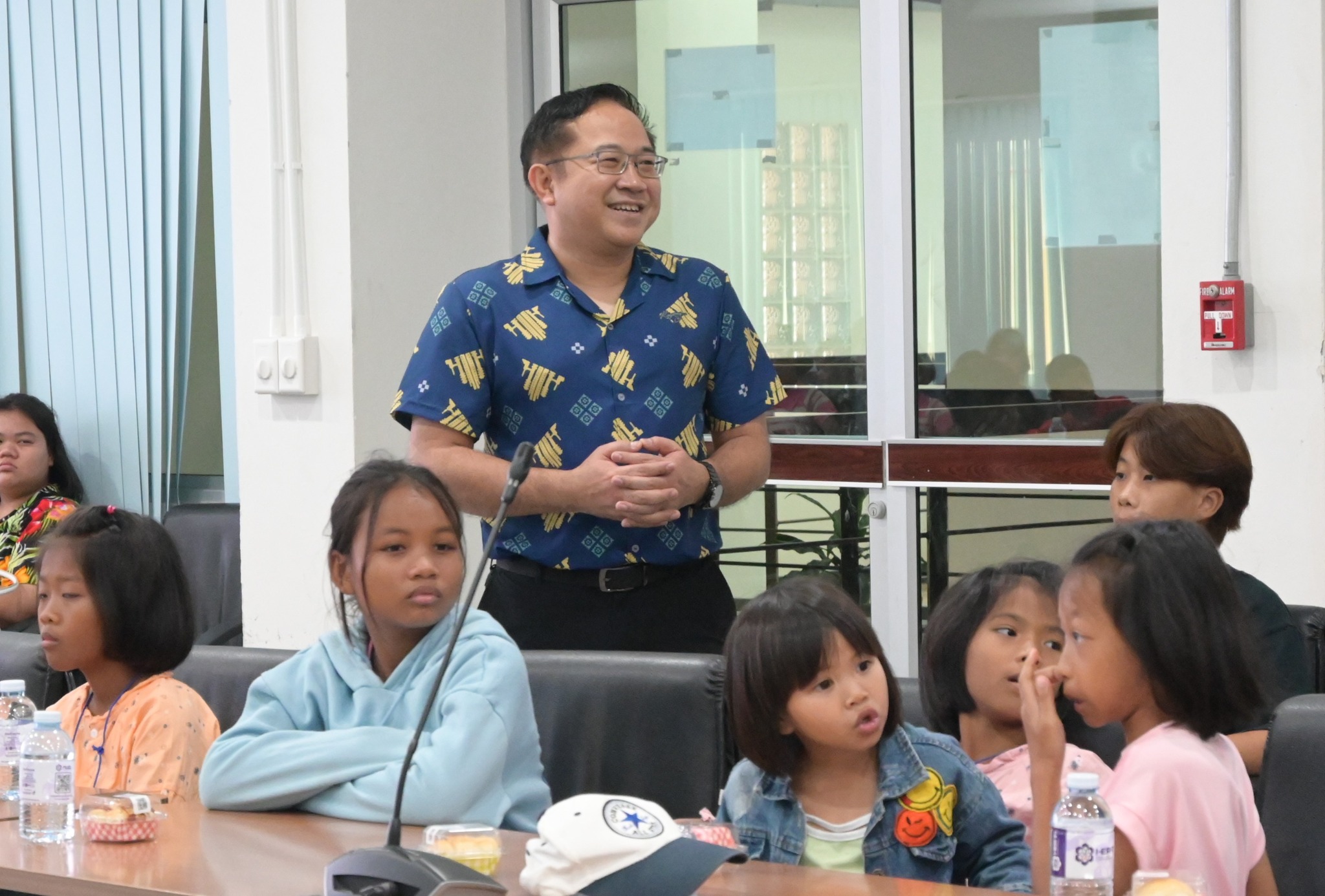 สทร.ต้อนรับคณะหมู่บ้านเด็กโสสะบางปู สมุทรปราการ มูลนิธิเด็กโสสะแห่งประเทศไทย ในพระบรมราชินูปถัมภ์ 